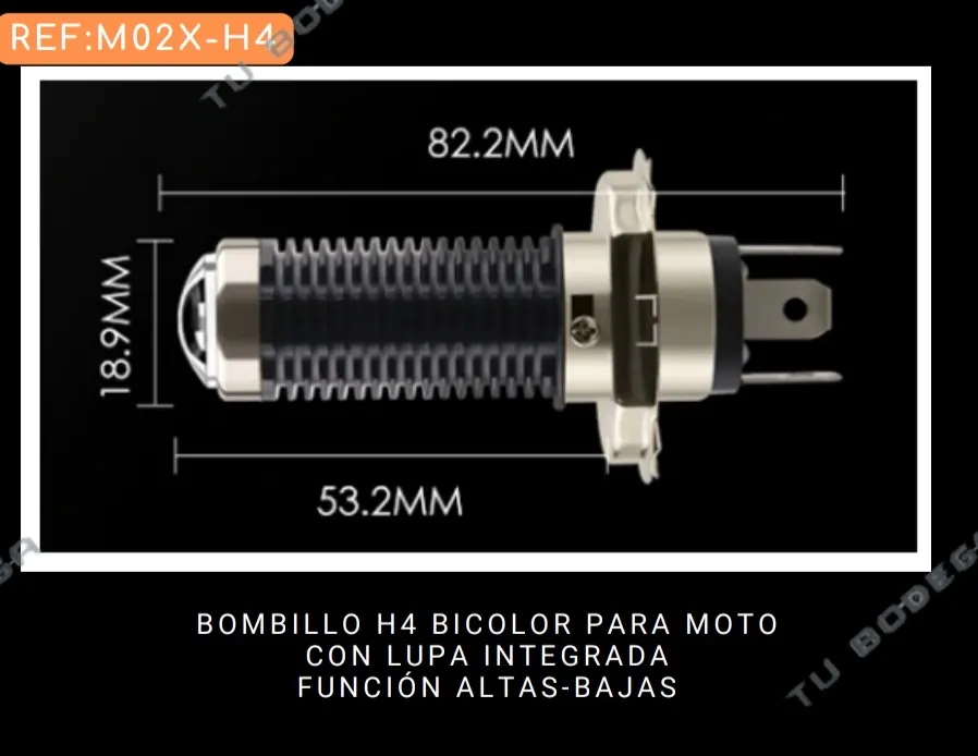 Referencia M02XH4 iluminación LED