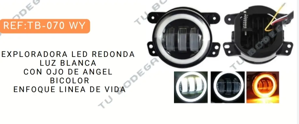 Referencia TB070WY iluminación LED